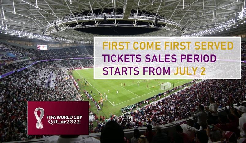 First Come First Served FIFA Qatar World Cup Tickets Sales Period to Begin on July 5
